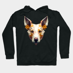 Polygon Dog Head 1 Hoodie